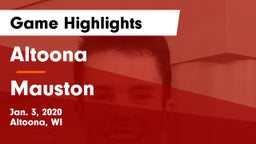 Altoona  vs Mauston  Game Highlights - Jan. 3, 2020