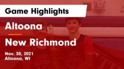 Altoona  vs New Richmond  Game Highlights - Nov. 30, 2021