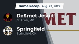 Recap: DeSmet Jesuit  vs. Springfield  2022