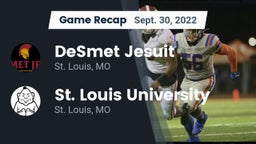 Recap: DeSmet Jesuit  vs. St. Louis University  2022