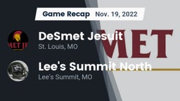Recap: DeSmet Jesuit  vs. Lee's Summit North  2022