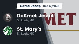 Recap: DeSmet Jesuit vs. St. Mary's  2023