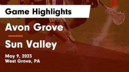Avon Grove  vs Sun Valley  Game Highlights - May 9, 2023
