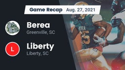 Recap: Berea  vs. Liberty  2021