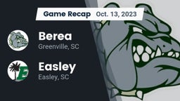 Recap: Berea  vs. Easley  2023