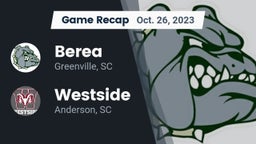 Recap: Berea  vs. Westside  2023