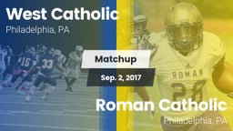 Matchup: West Catholic High vs. Roman Catholic  2017