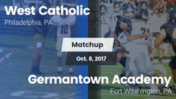 Matchup: West Catholic High vs. Germantown Academy 2017