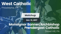 Matchup: West Catholic High vs. Monsignor Bonner/Archbishop Prendergast Catholic 2017