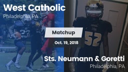 Matchup: West Catholic High vs. Sts. Neumann & Goretti  2018
