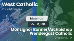 Matchup: West Catholic High vs. Monsignor Bonner/Archbishop Prendergast Catholic 2018