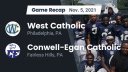 Recap: West Catholic  vs. Conwell-Egan Catholic  2021