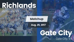 Matchup: Richlands High vs. Gate City  2017