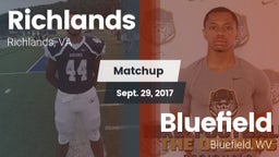 Matchup: Richlands High vs. Bluefield  2017