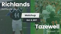 Matchup: Richlands High vs. Tazewell  2017
