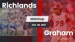 Matchup: Richlands High vs. Graham  2017