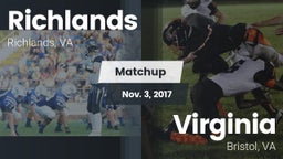 Matchup: Richlands High vs. Virginia  2017