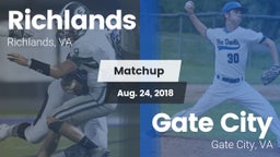 Matchup: Richlands High vs. Gate City  2018