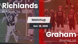 Matchup: Richlands High vs. Graham  2018