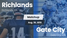 Matchup: Richlands High vs. Gate City  2019