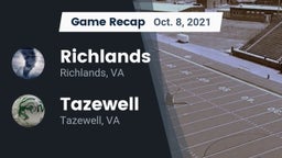Recap: Richlands  vs. Tazewell  2021