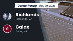 Recap: Richlands  vs. Galax  2023