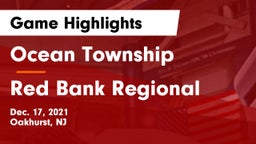 Ocean Township  vs Red Bank Regional  Game Highlights - Dec. 17, 2021