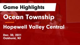 Ocean Township  vs Hopewell Valley Central  Game Highlights - Dec. 30, 2021