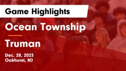 Ocean Township  vs Truman  Game Highlights - Dec. 28, 2023