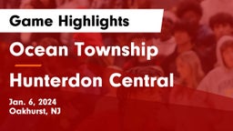 Ocean Township  vs Hunterdon Central  Game Highlights - Jan. 6, 2024