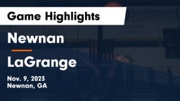 Newnan  vs LaGrange  Game Highlights - Nov. 9, 2023