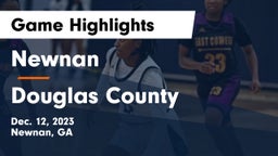 Newnan  vs Douglas County  Game Highlights - Dec. 12, 2023