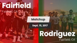 Matchup: Fairfield High vs. Rodriguez  2017