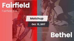 Matchup: Fairfield High vs. Bethel 2017