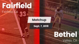 Matchup: Fairfield High vs. Bethel  2018