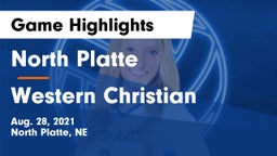 North Platte  vs Western Christian  Game Highlights - Aug. 28, 2021