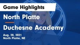 North Platte  vs Duchesne Academy Game Highlights - Aug. 28, 2021