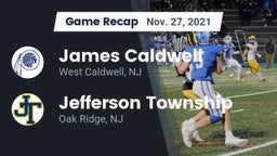 Recap: James Caldwell  vs. Jefferson Township  2021