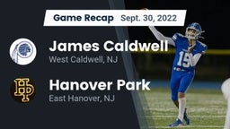 Recap: James Caldwell  vs. Hanover Park  2022