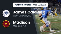 Recap: James Caldwell  vs. Madison  2022