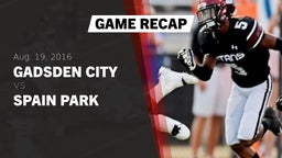 Recap: Gadsden City  vs. Spain Park  2016