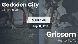 Matchup: Gadsden City High vs. Grissom  2016