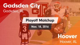 Matchup: Gadsden City vs. Hoover  2016