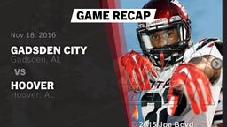 Recap: Gadsden City vs. Hoover  2016