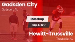 Matchup: Gadsden City vs. Hewitt-Trussville  2017