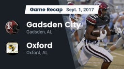 Recap: Gadsden City vs. Oxford  2017