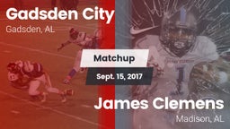 Matchup: Gadsden City vs. James Clemens  2017