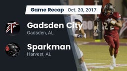 Recap: Gadsden City  vs. Sparkman  2017