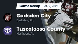 Recap: Gadsden City  vs. Tuscaloosa County  2020