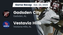 Recap: Gadsden City  vs. Vestavia Hills  2020